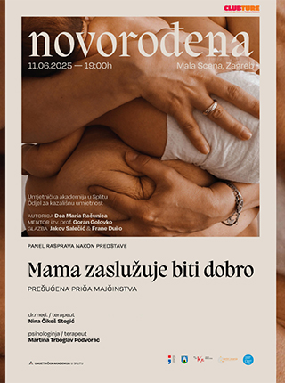 Monodrama Novorođena: ne propustite predstavu o postporođajnoj depresiji