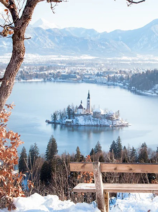 Bled je idealna destinacija za zimski vikend izlet