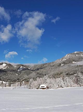 Snježna bajka podno Alpa: posjetite čarobno Jezersko